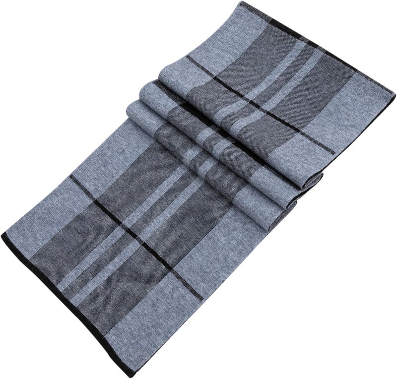 Lallier Men's Merino Wool Scarf, Long Winter Neckwear with Gift Box - Image 4